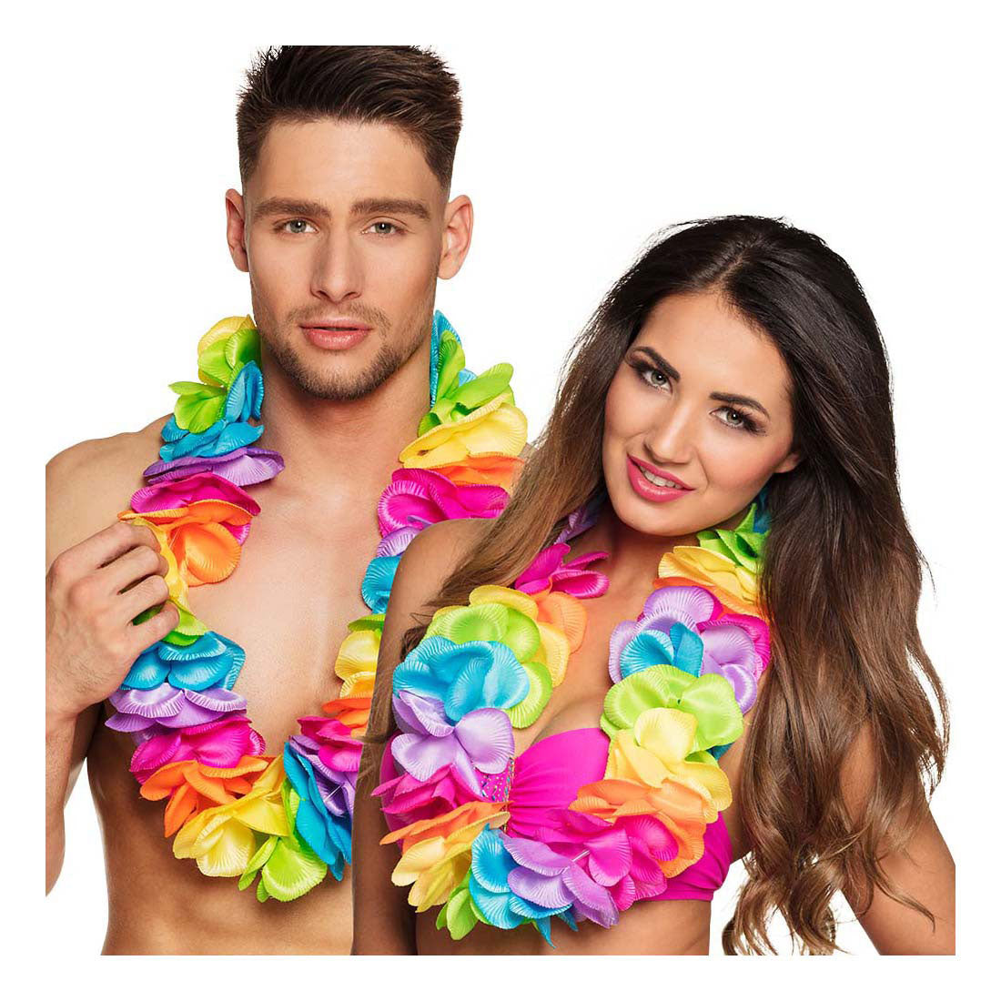 Boland Hawaii-Kranz Regenbogen Deluxe XL