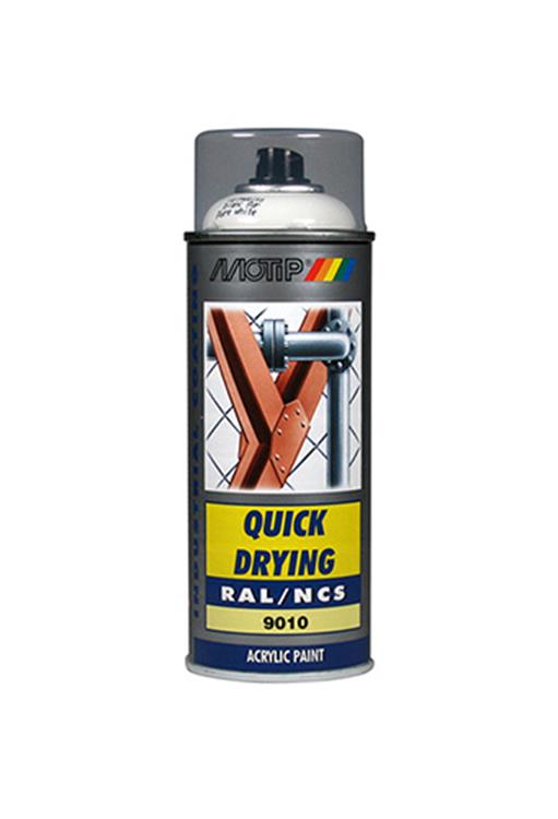 Motip Industrie RAL9010 400 ml.