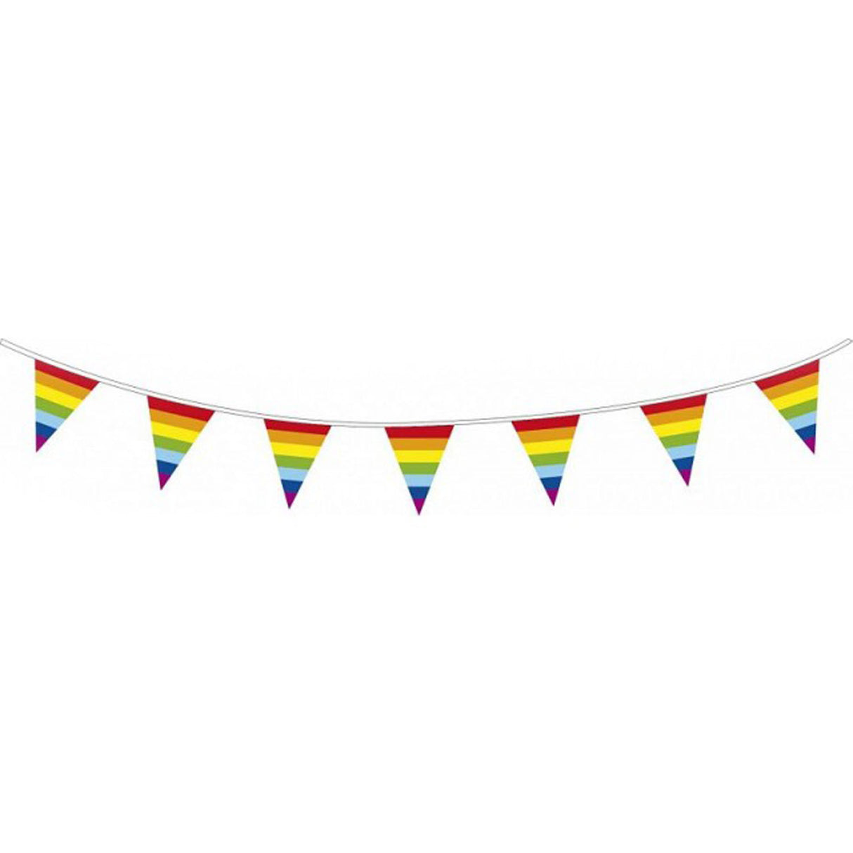 Haza Whitebeard-Regenbogenfahnenlinie, 10 m.
