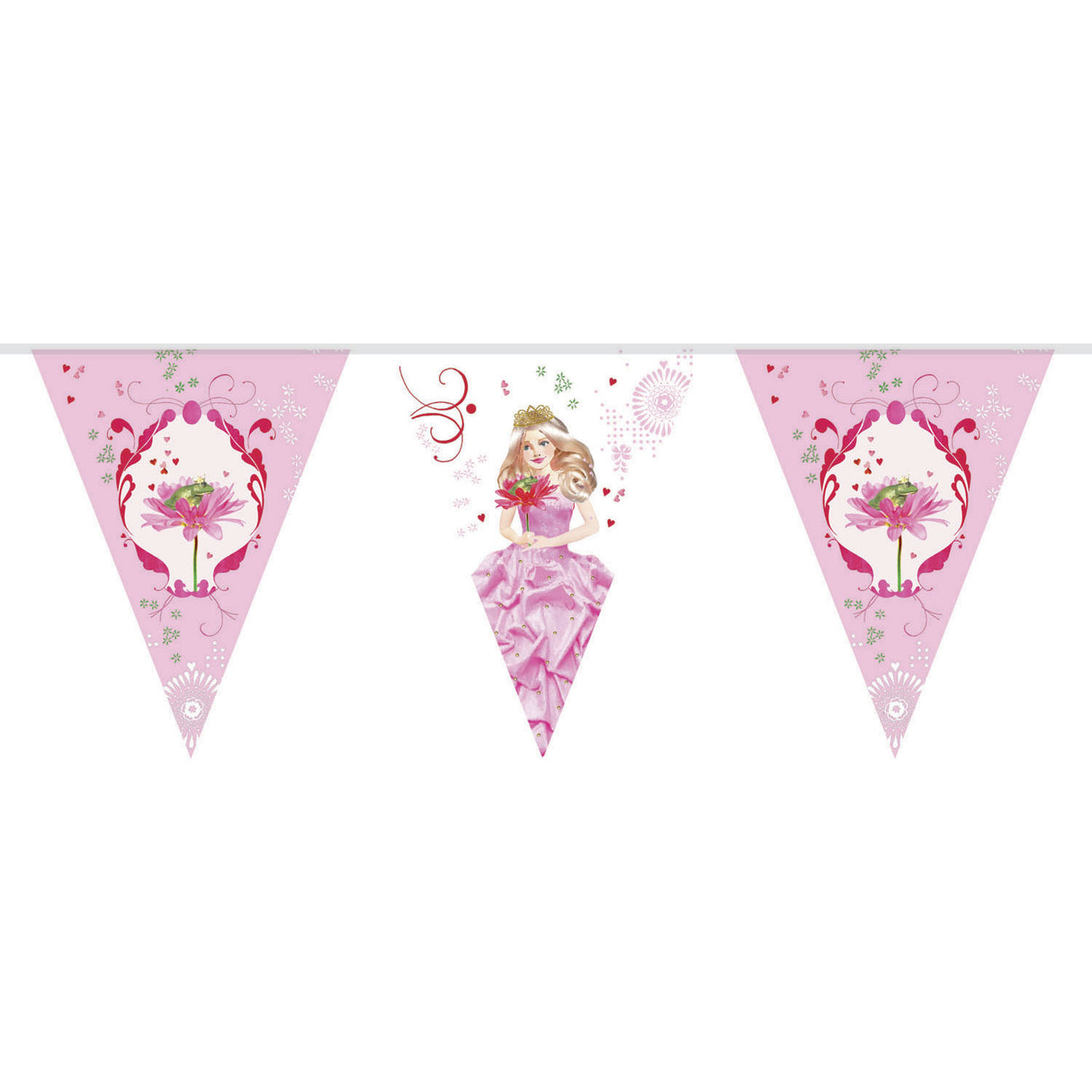 Haza Weißbart-Prinzessin-Flaggenleine, 10 mtr.