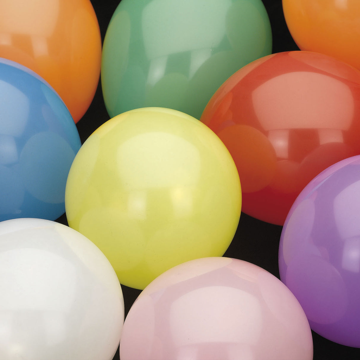 Haza Whitebeard Luftballons farbig, 100 Stk.