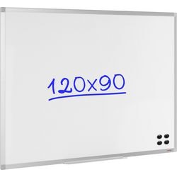 Geëmailleerd magnetisch whiteboard vk 120x90cm