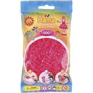 Hama Bügelperlen 1000 Stück Fuchsia