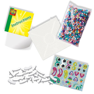 SES Bügelperlen-Set – FunPins Glitzertiere