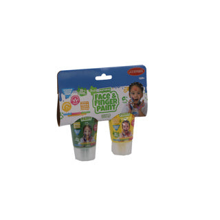 Natürliche Fingerfarbe für das Gesicht, 2er-Pack, sortiert | 4 Stück