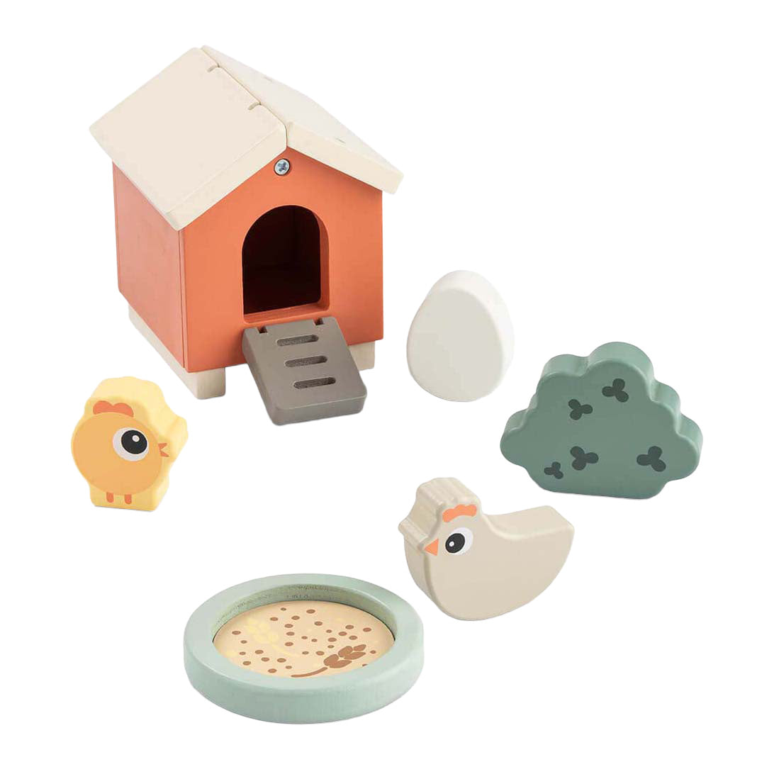 Done by Deer Tiny Farm Holzspielset Clucky