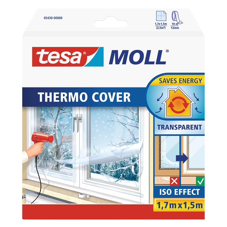 Tesa – Thermoabdeckung-Isolierfolie – 1,7 m x 1,5 m