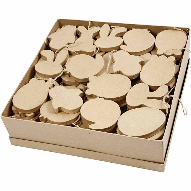 Creativ Company Osterdekorationen, H: 10 cm, Stärke 12 mm, 114 Stück 1 Box