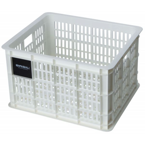 Basilikum fietslat m - mittel - 29,5 Liter - Weiß