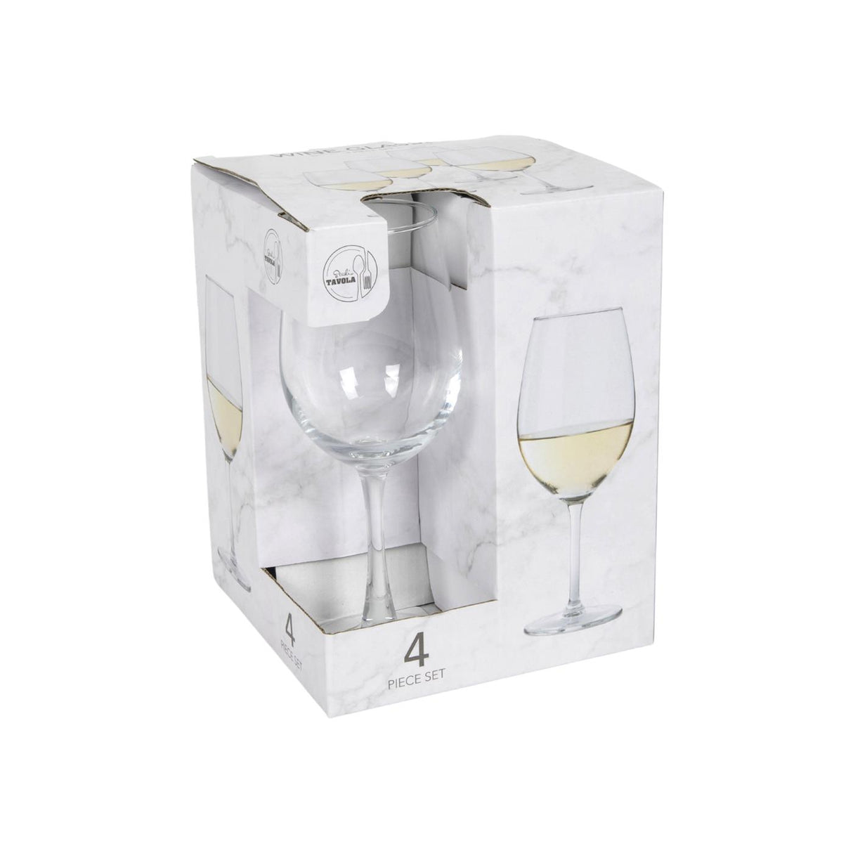 Weißweingläser 330 ml, 4er-Set