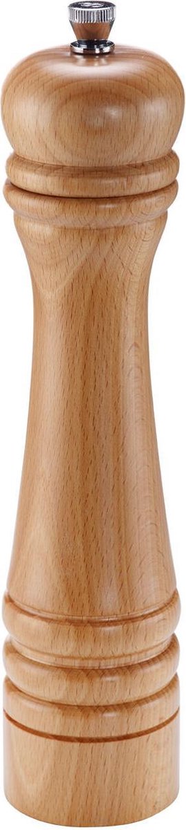 Westmark Salz- und Pfeffermühle, mit Keramikmahlwerk, Höhe: 24 cm, Buchenholz, klassisch, hellbraun, 63622260