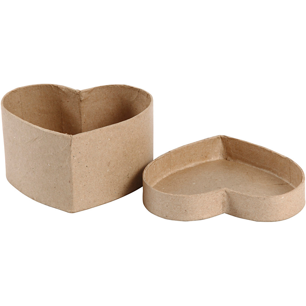 Creativ Company Herzbox, H: 6 cm, Maße 11,5x11,5 cm, 1 Stück