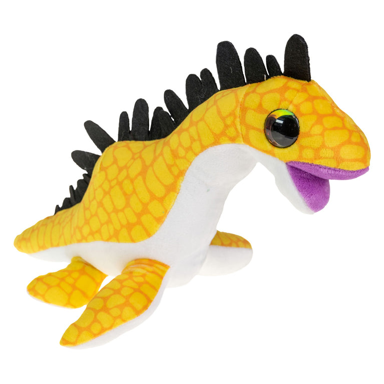 Lumo Stars Kuscheltier Dino Plesiosaurier 24cm gelbes Plüschtier.