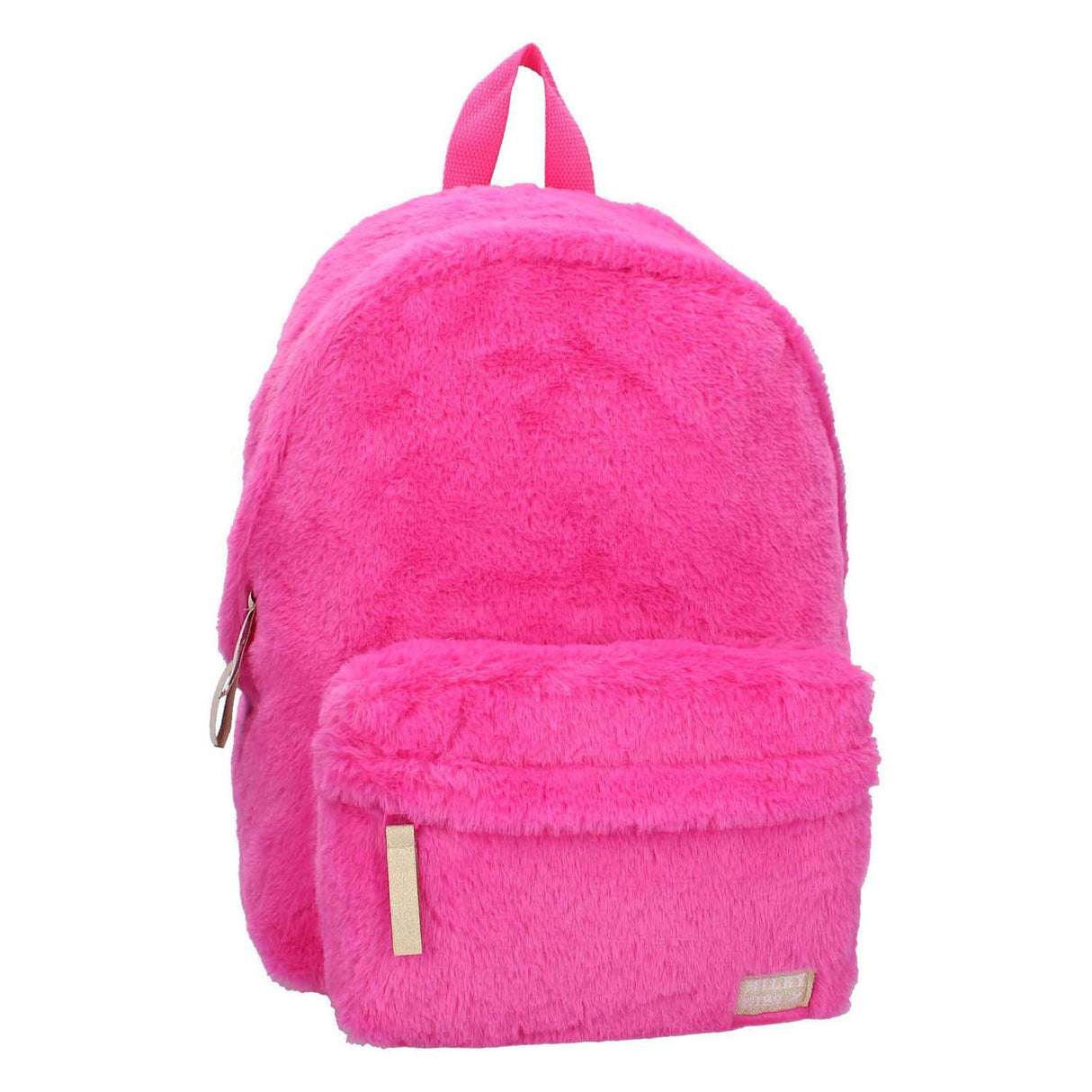 Milky Kiss Rucksack mit Wow-Faktor, flauschiges Rosa
