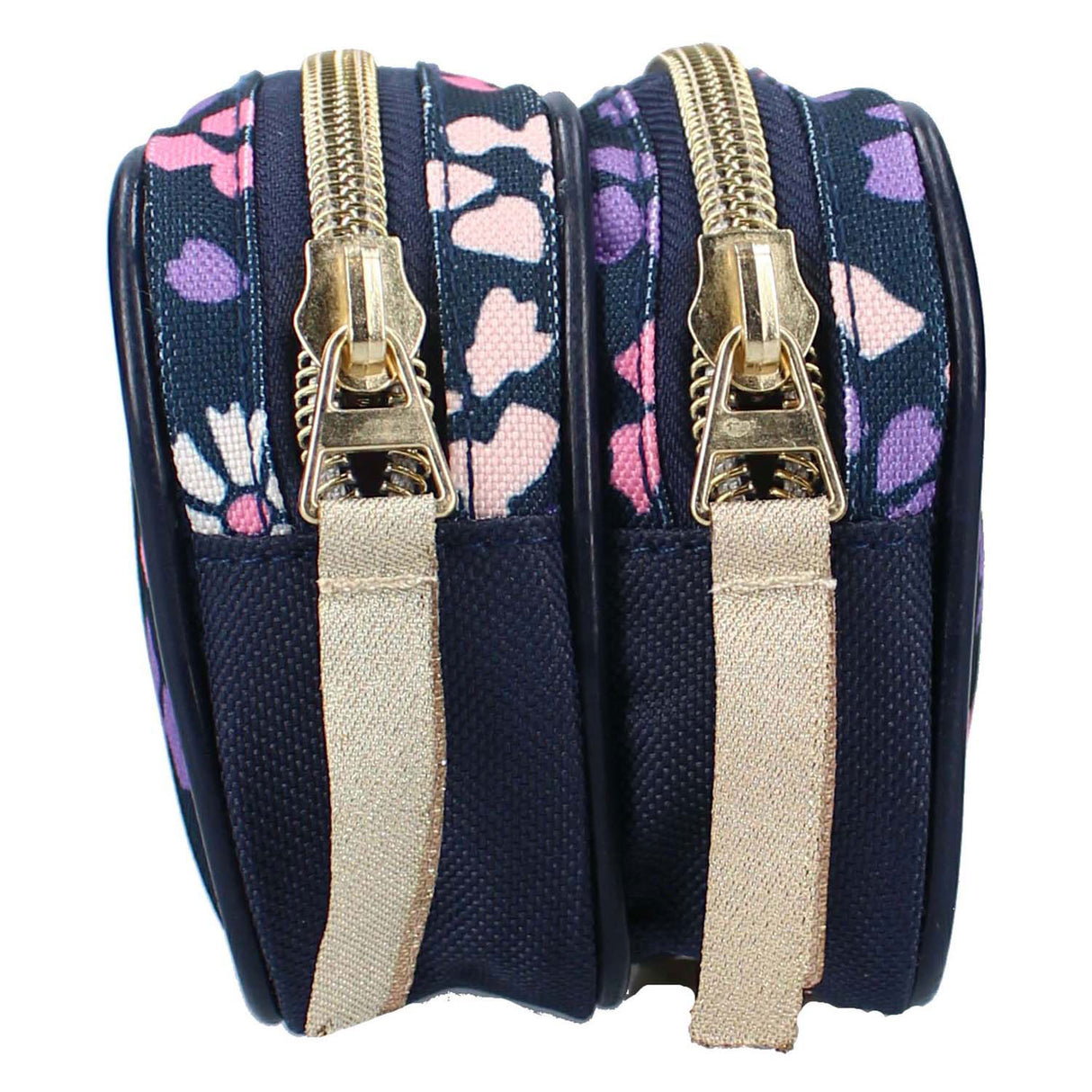 Milky Kiss Wildflower Federmäppchen – 9 x 22 x 8 cm – Lila – Blumen