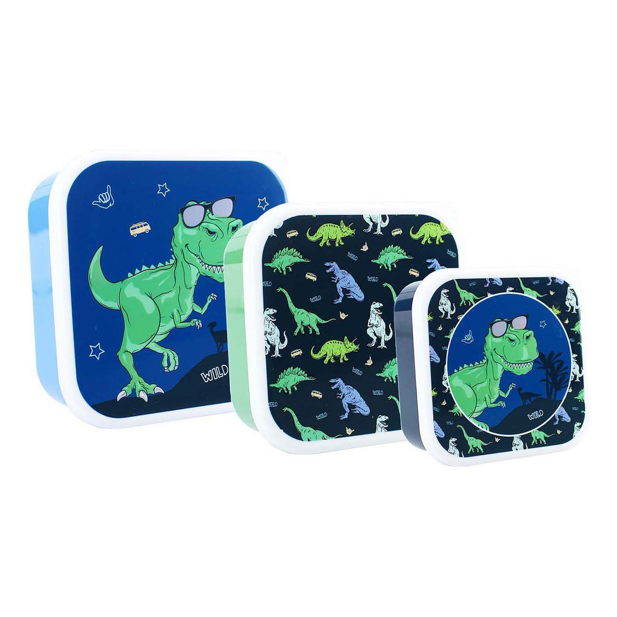 Vadobag prêt Dino Snackbox und Obstbox – 3in1