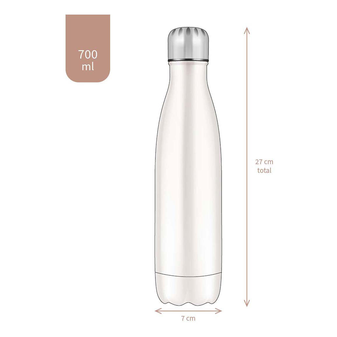 Vadobag Trinkflasche macht durstig nach mehr – 700 ml
