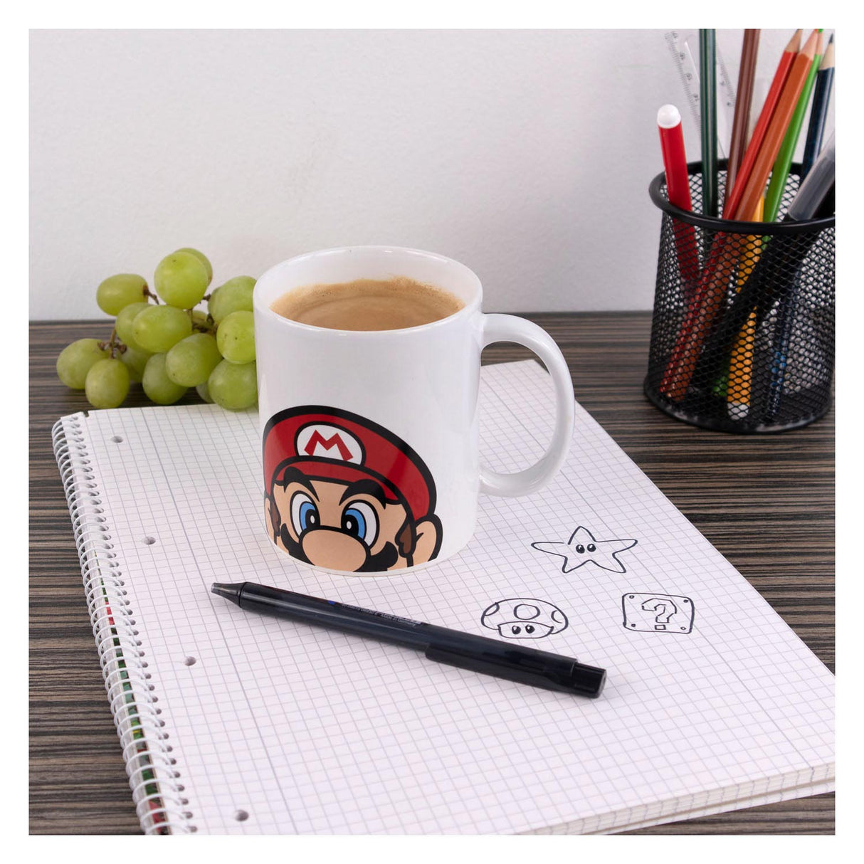 Undercover Super Mario Tasse