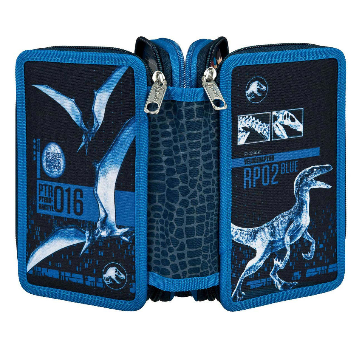 Undercover Jurassic World Beutel mit 3 Fächern