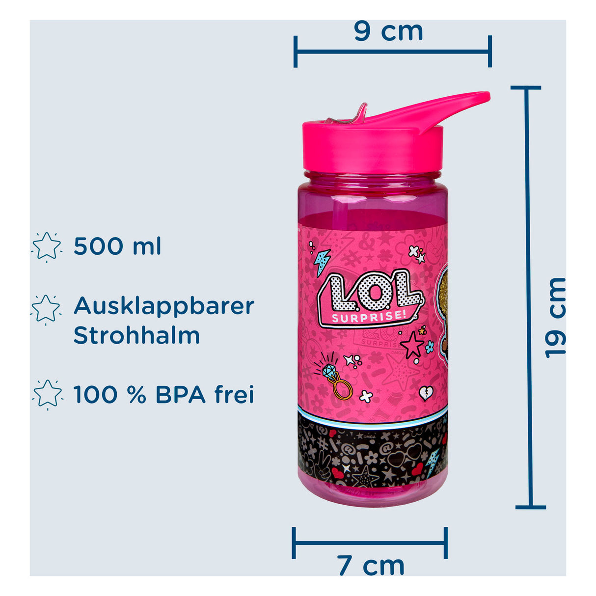 LOL. Überraschung! Trinkflasche, 500 ml
