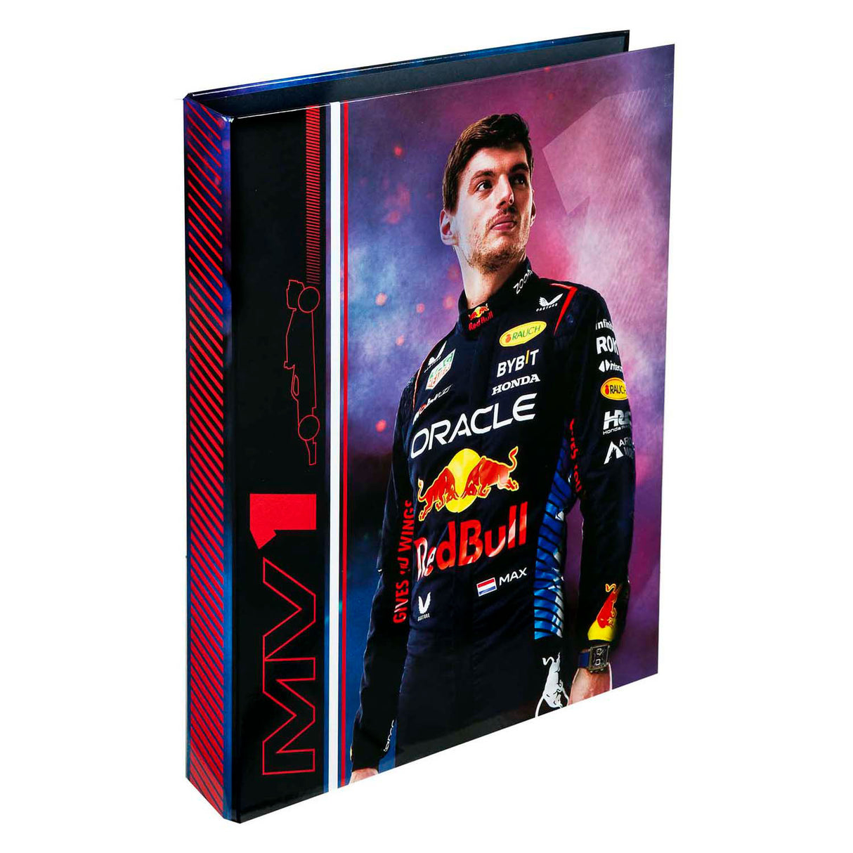 Undercover-Ringbuch A4 Red Bull Racing Max Verstappen