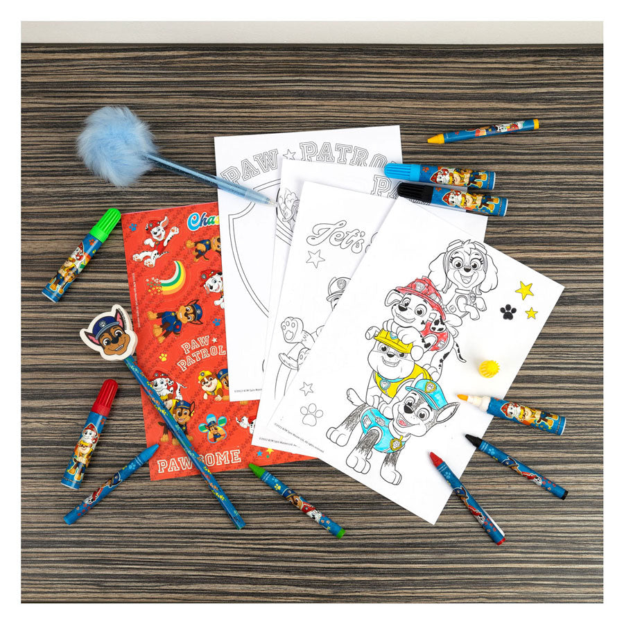 Undercover Farb Set Paw Patrol im Rucksack