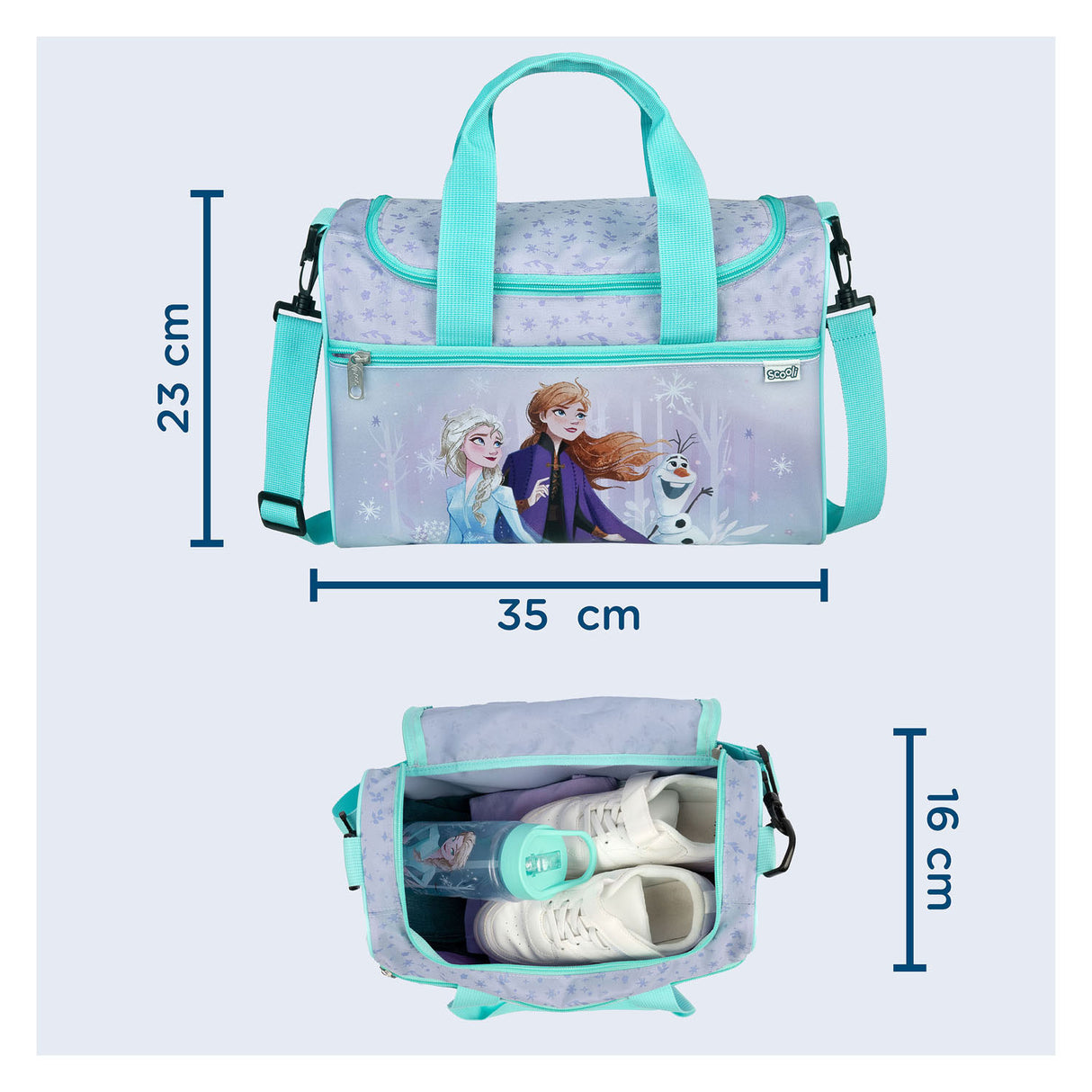 Scooli Sporttasche Disney Frozen