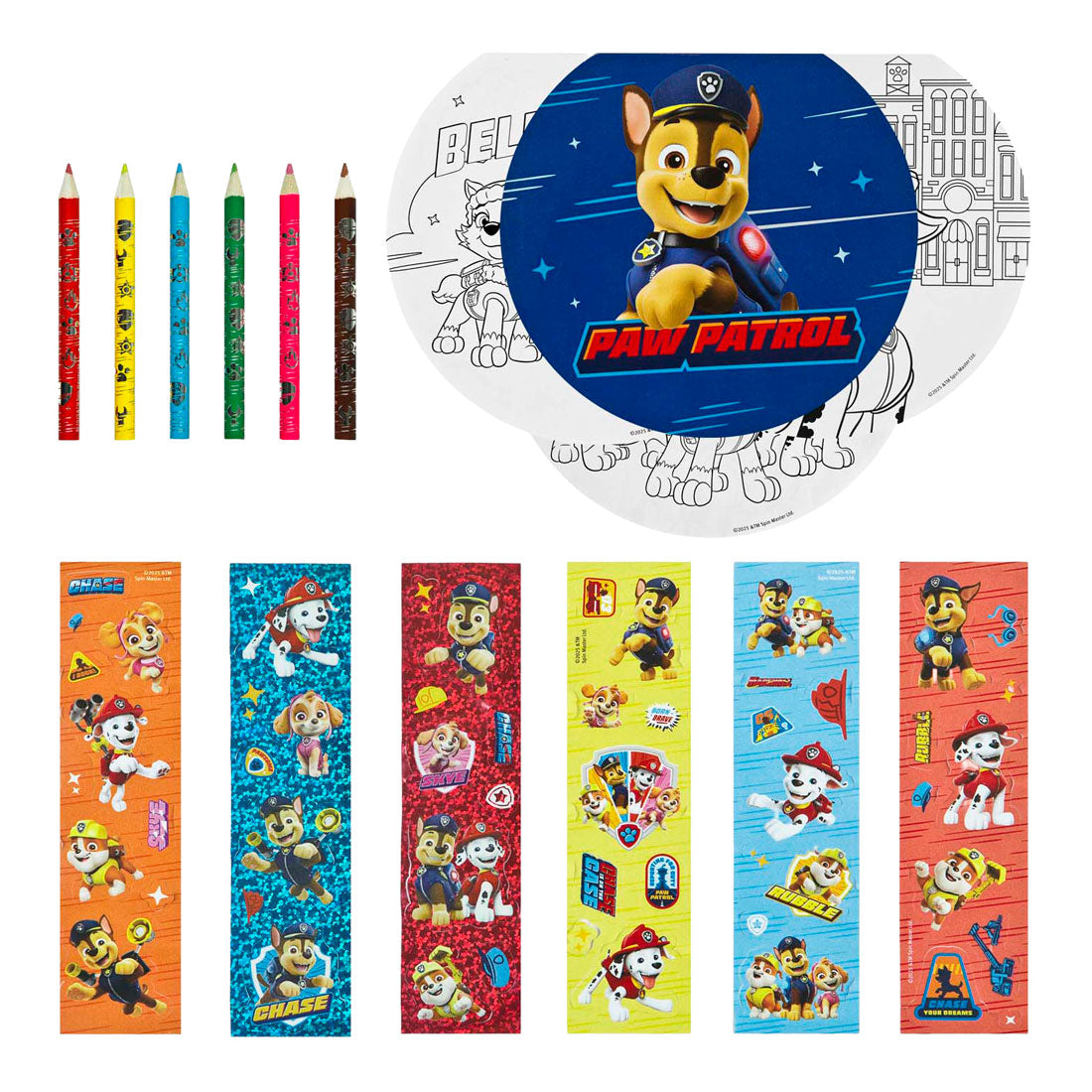 Undercover Paw Patrol kreatives Bastelset in Tragetasche für Kinder.