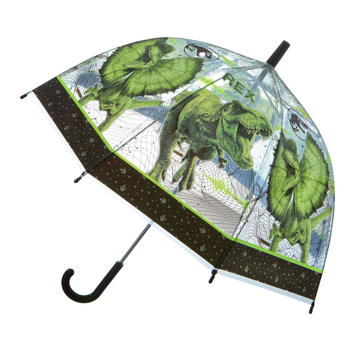 Undercover-Regenschirm aus Jurassic Park