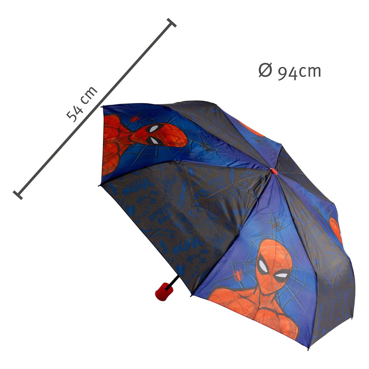 Undercover-Regenschirm Spiderman, 94 cm