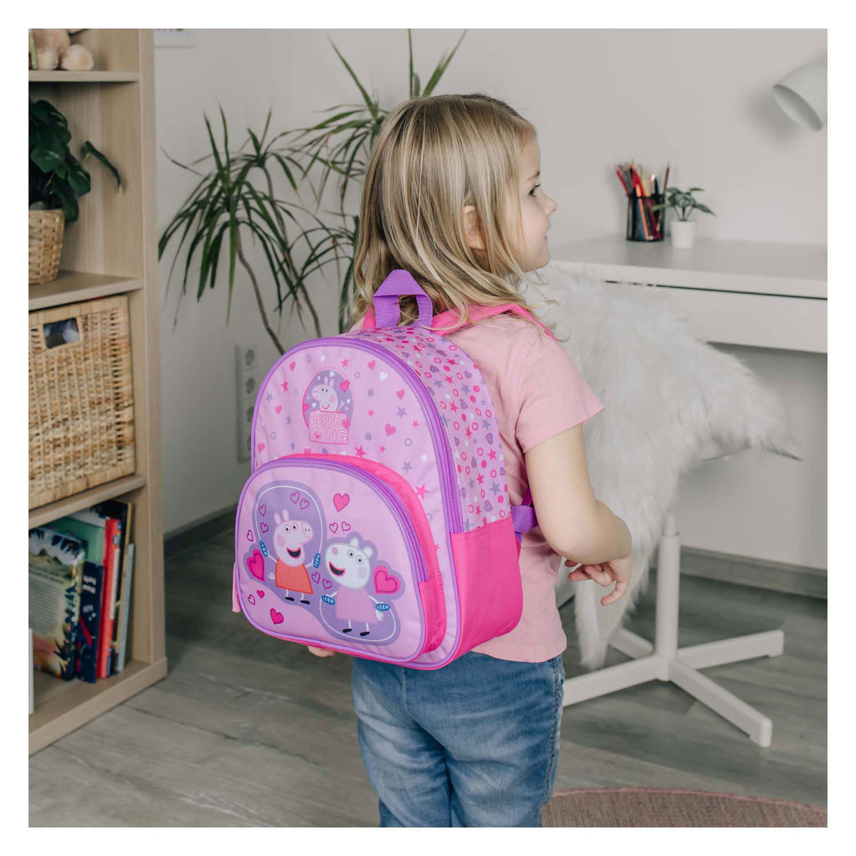 Undercover-Rucksack mit Vordertasche Peppa Pig
