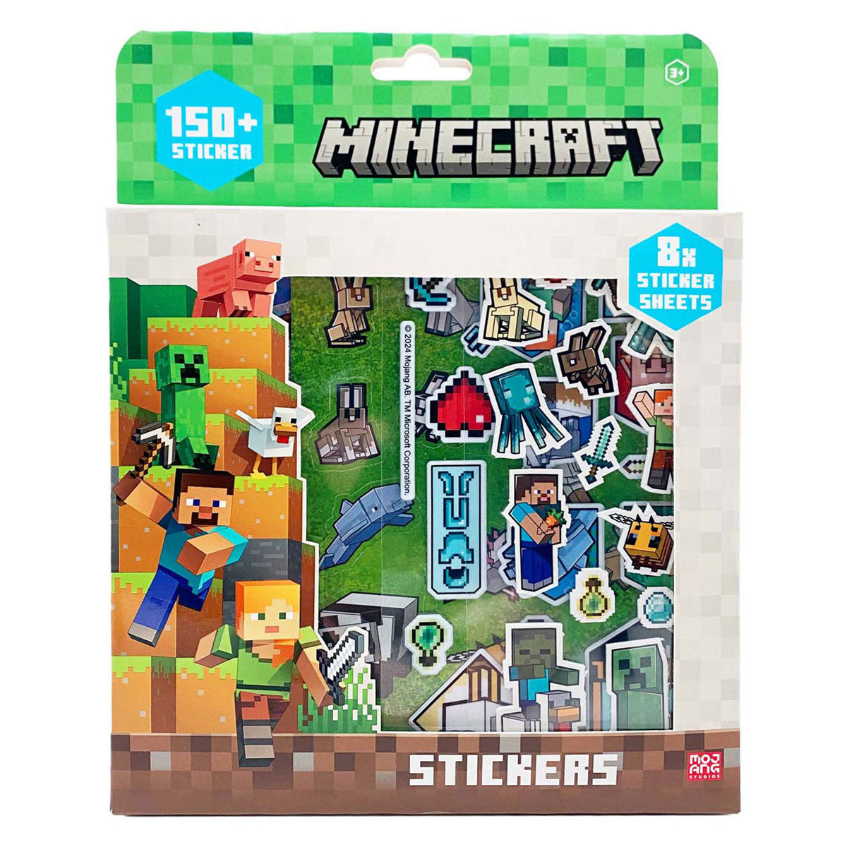 Minecraft-Aufkleberset