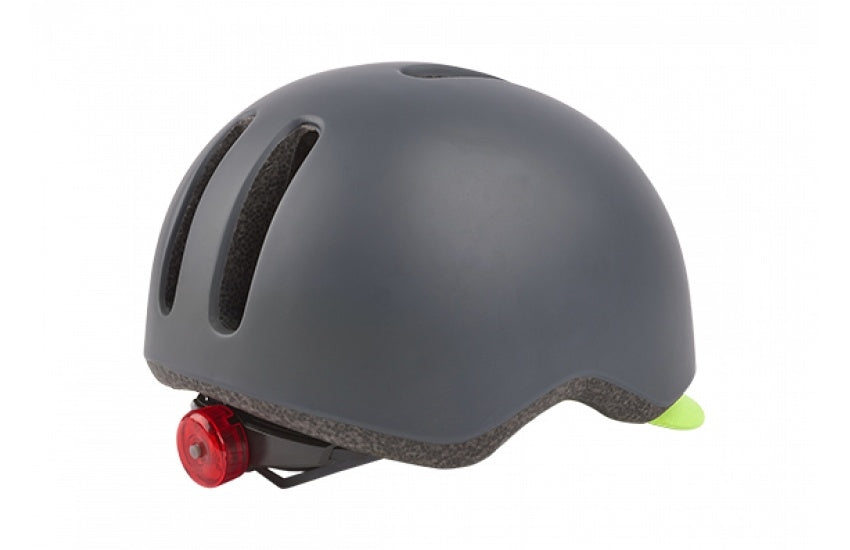 Polisport Helm Commuter mattweiß grau M 54-58cm