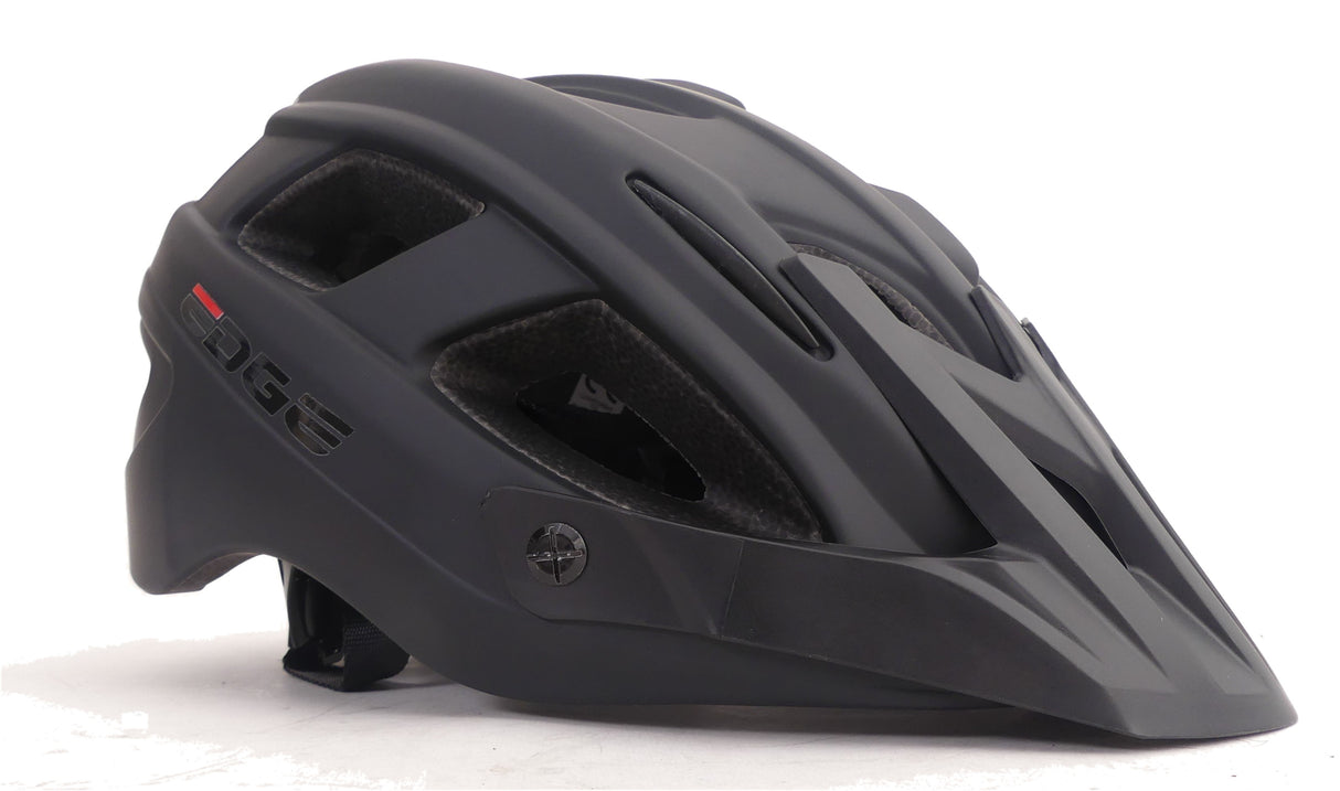 Fahrradhelmkante Cantabria Large (58-61 cm) - Matte schwarz