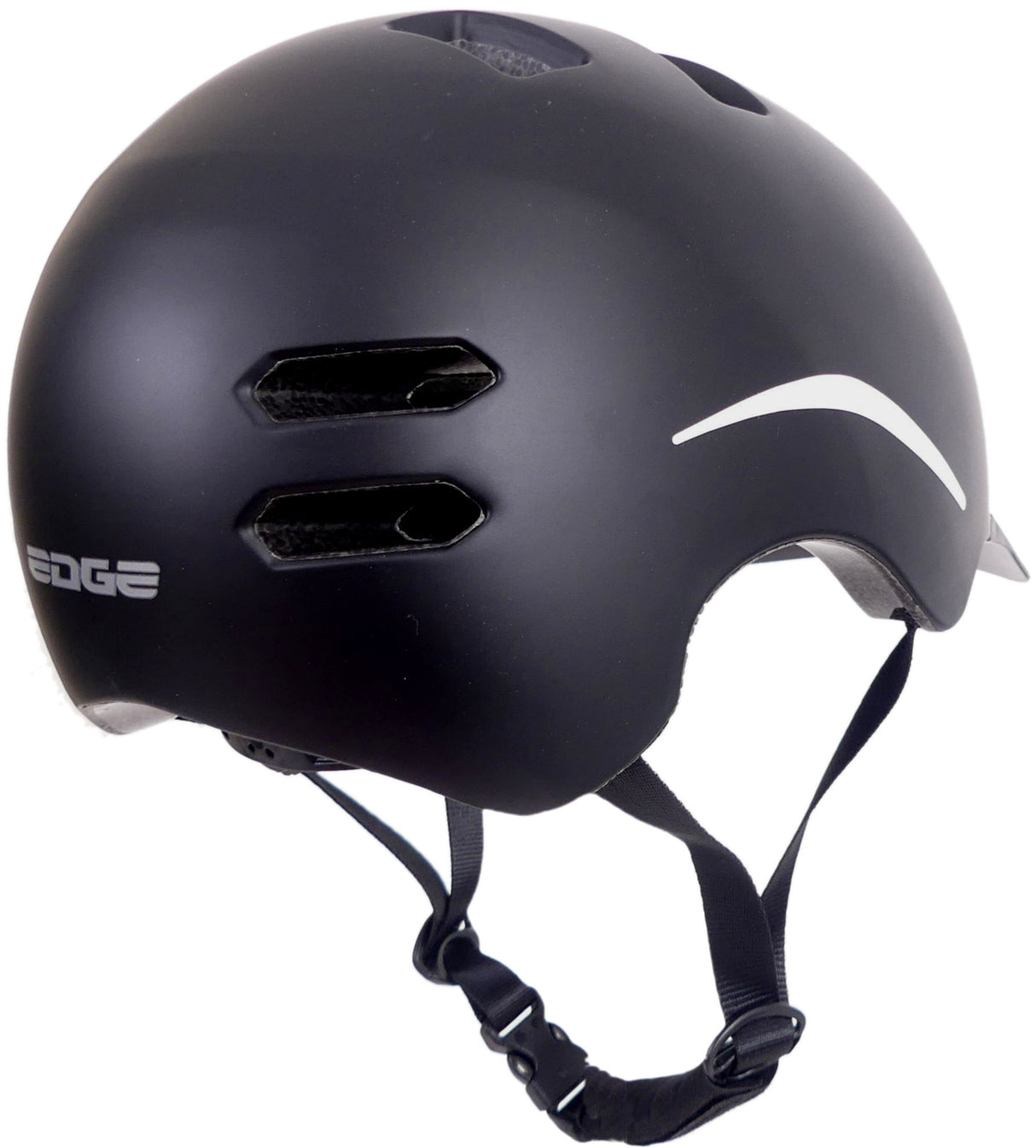Edge fietshelm Urban E-Bike Pedelec Large (58-62 cm) Schwarzer NTA 8776 KEURMERK (MOPED Speed Pedelec)