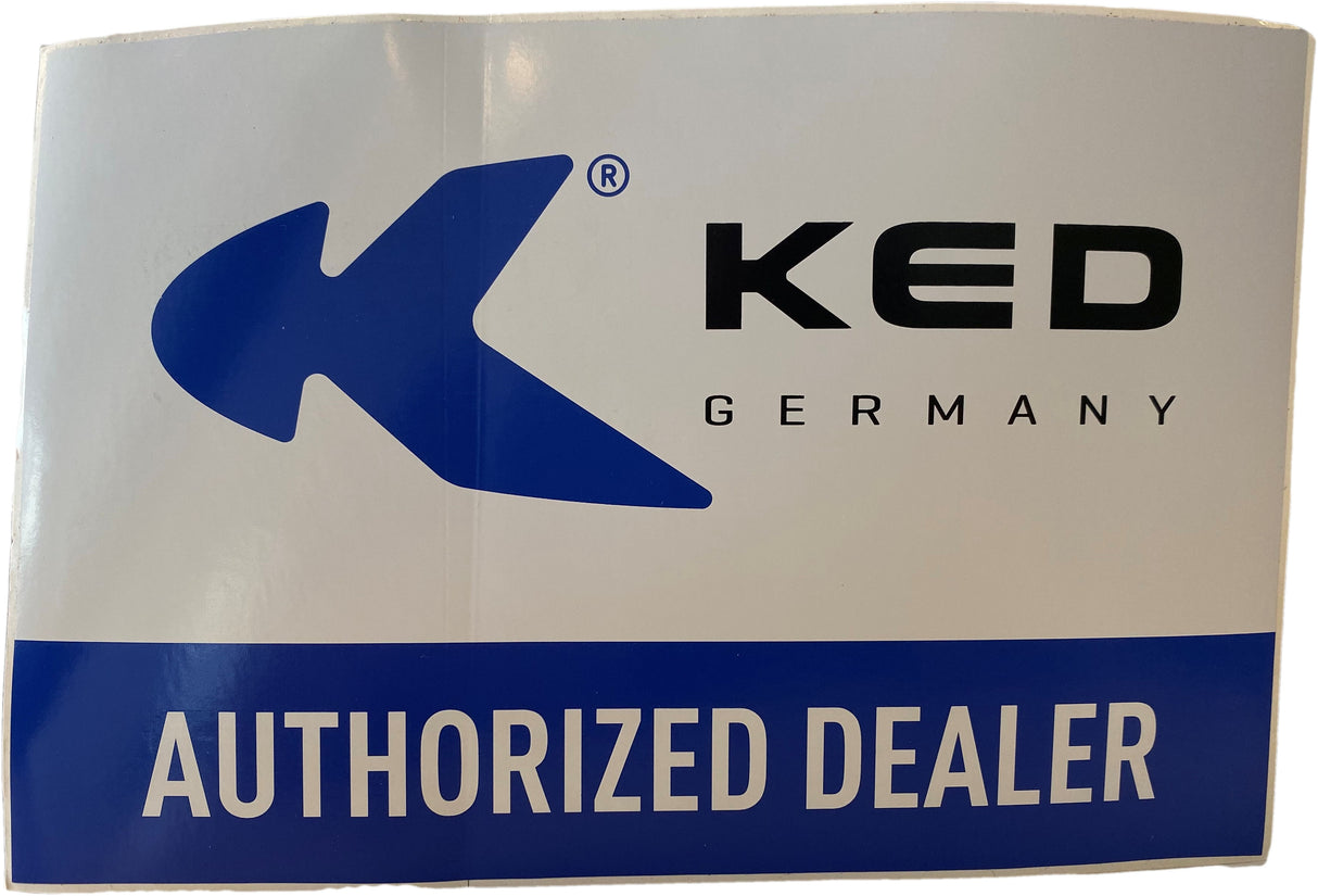 KED -Aufkleber Autorisierter Händler