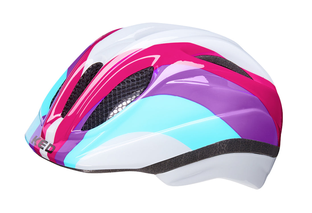 Ked Fietshelm Meggy II Trends (46-51 cm) Regenbogen