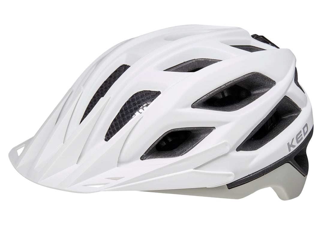 Ked Fietshelm Companion L (55-61 cm) Weißer Asche Matt
