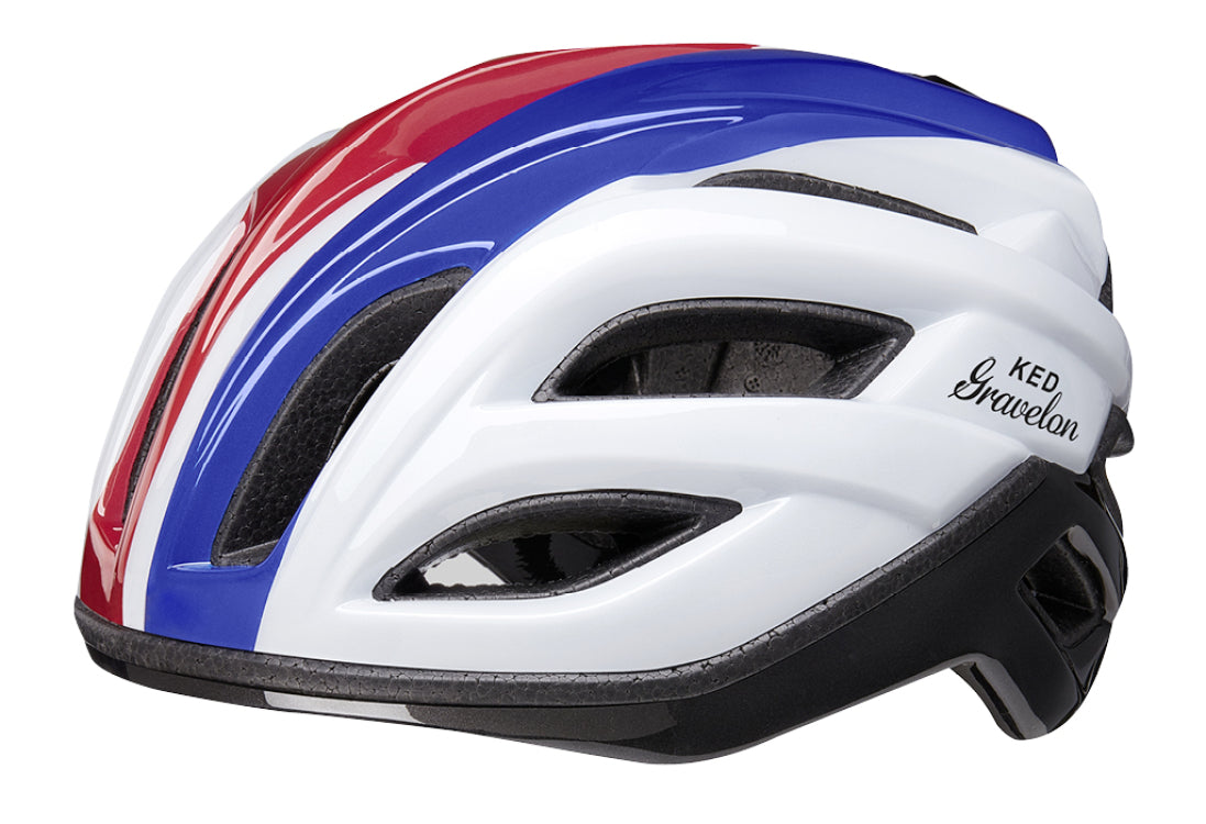 Fahrradhelm KED Gravelon M (52-57 cm) - Tricol Gold