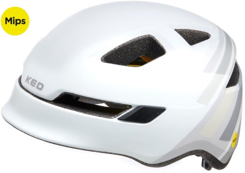 Ked Fahrradhelm Pop Mips klein (48-52 cm) Grau