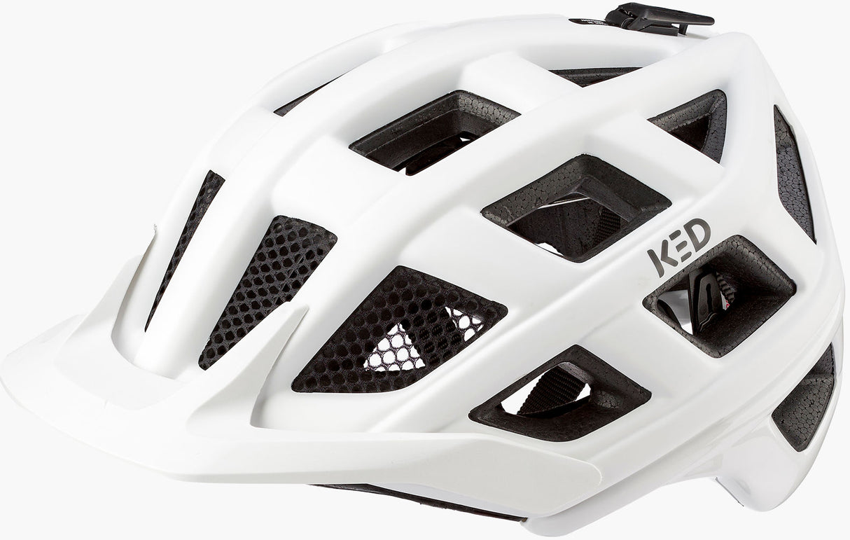 KED -Fahrradhelm Crom M 52-58 cm - Weißer Matt