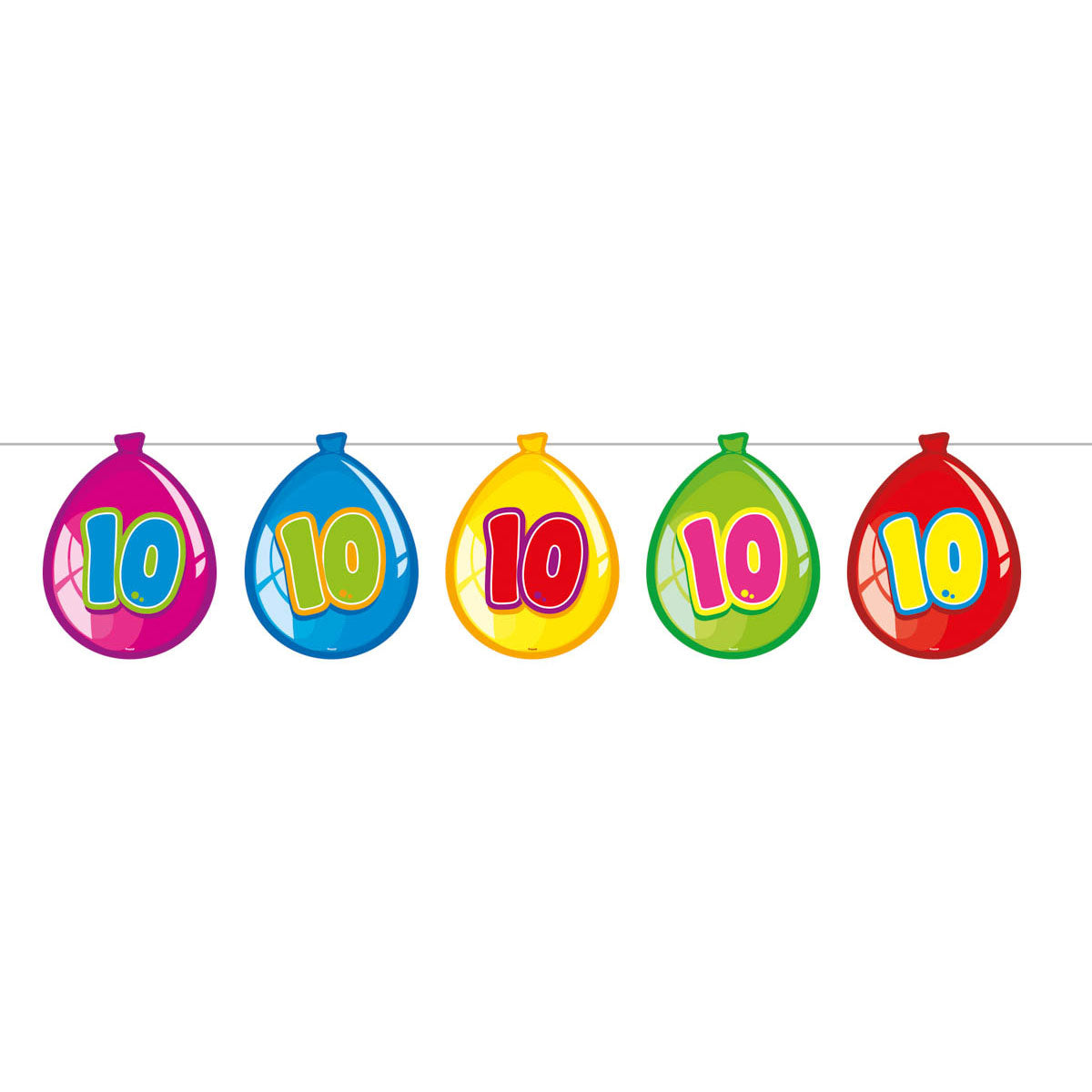 Folat bv Flag Line Ballons 10 Jahre, 10 Meter.