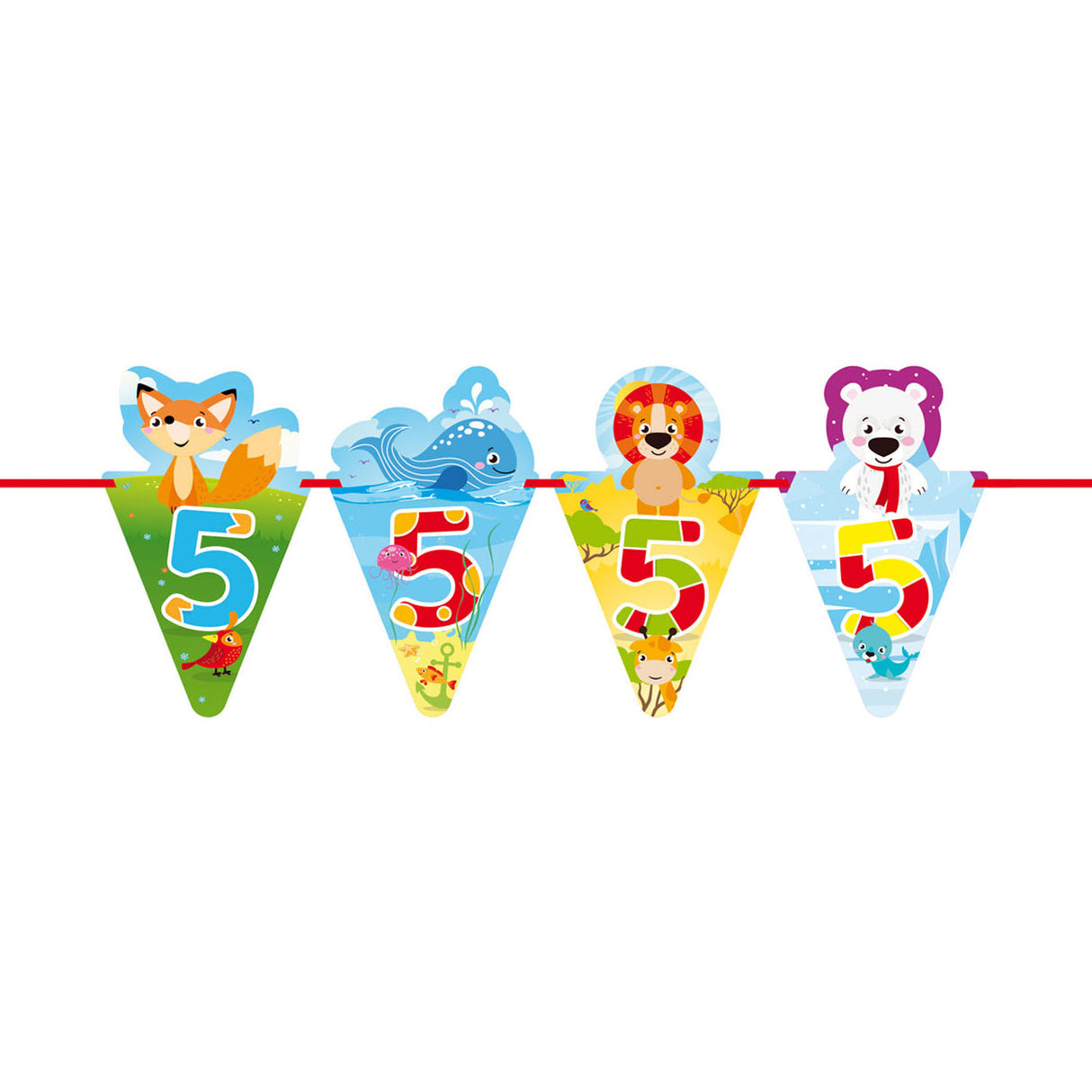 Folat bv Flaggenlinie Tiere – 5 Jahre