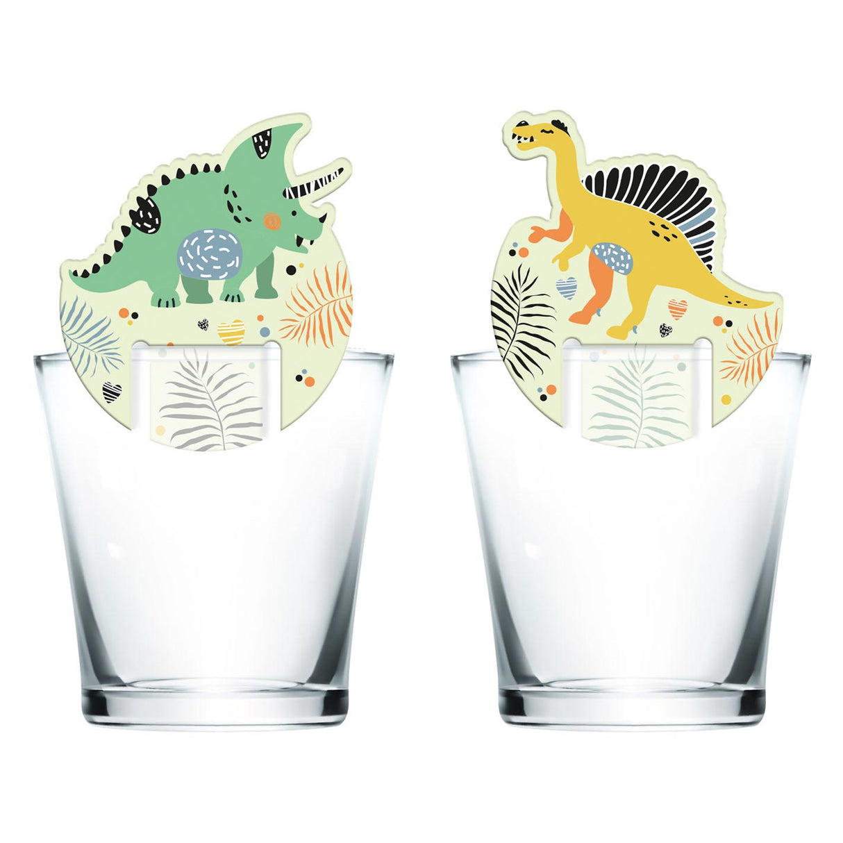 Folat bv Glasdekoration Dino brüllt, 6 Stk.
