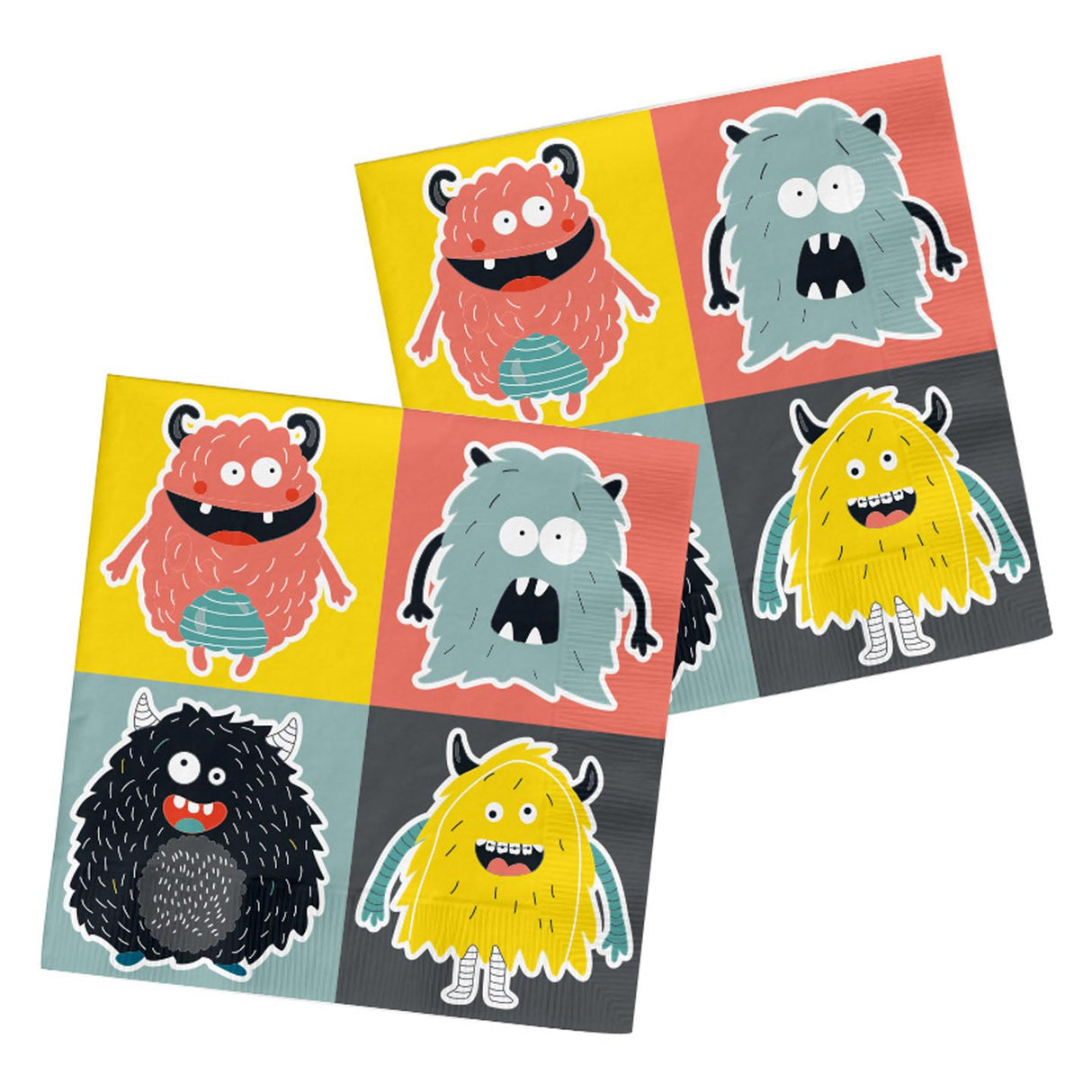 Folat bv Servietten Monster Bash, 20 Stück.