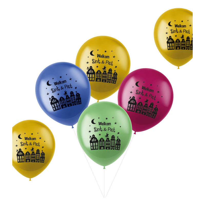Folat bv Luftballons begrüßen den Heiligen Petrus, 6 Stück.