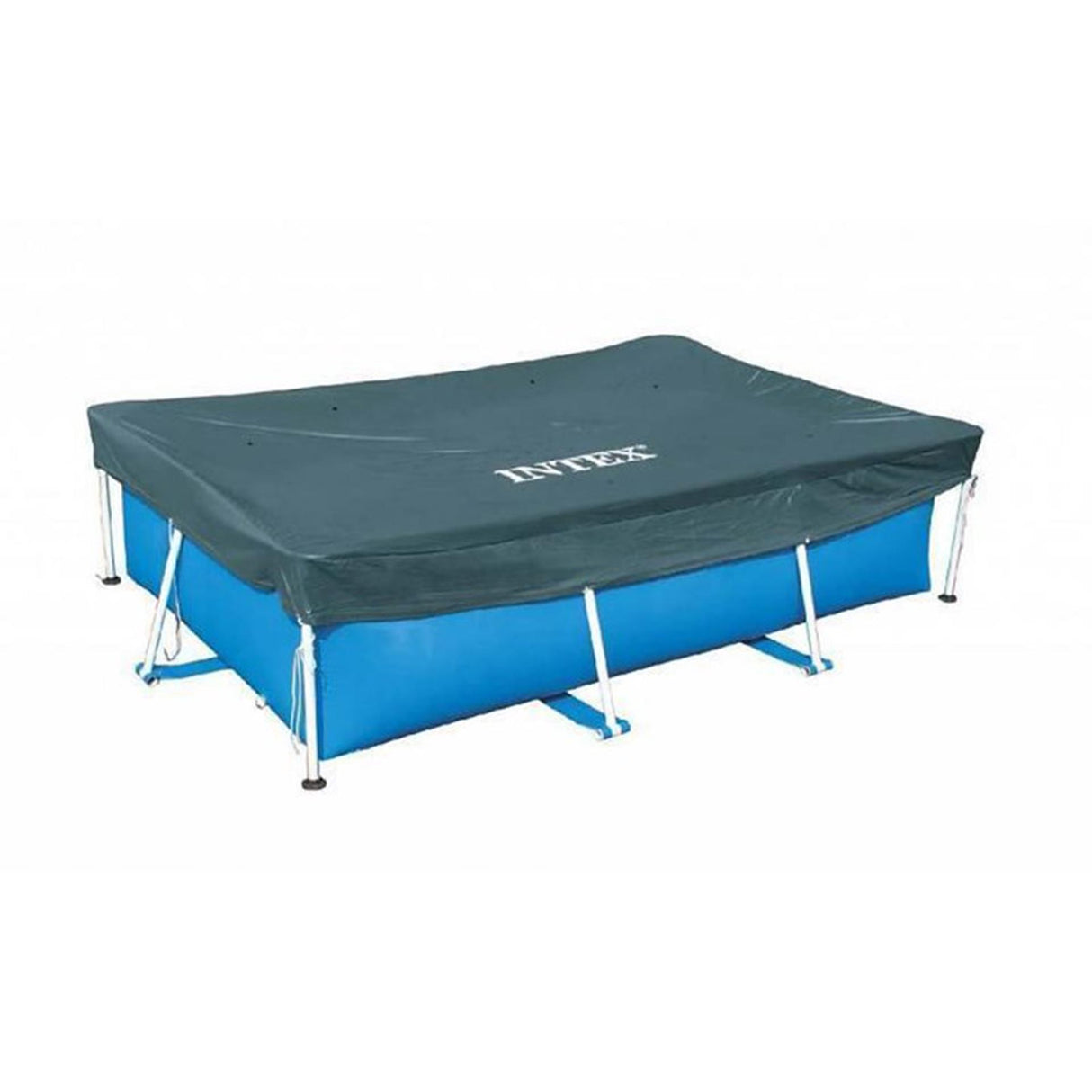 Intex-Abdeckung für rechteckige Badewanne 300 x 200 cm