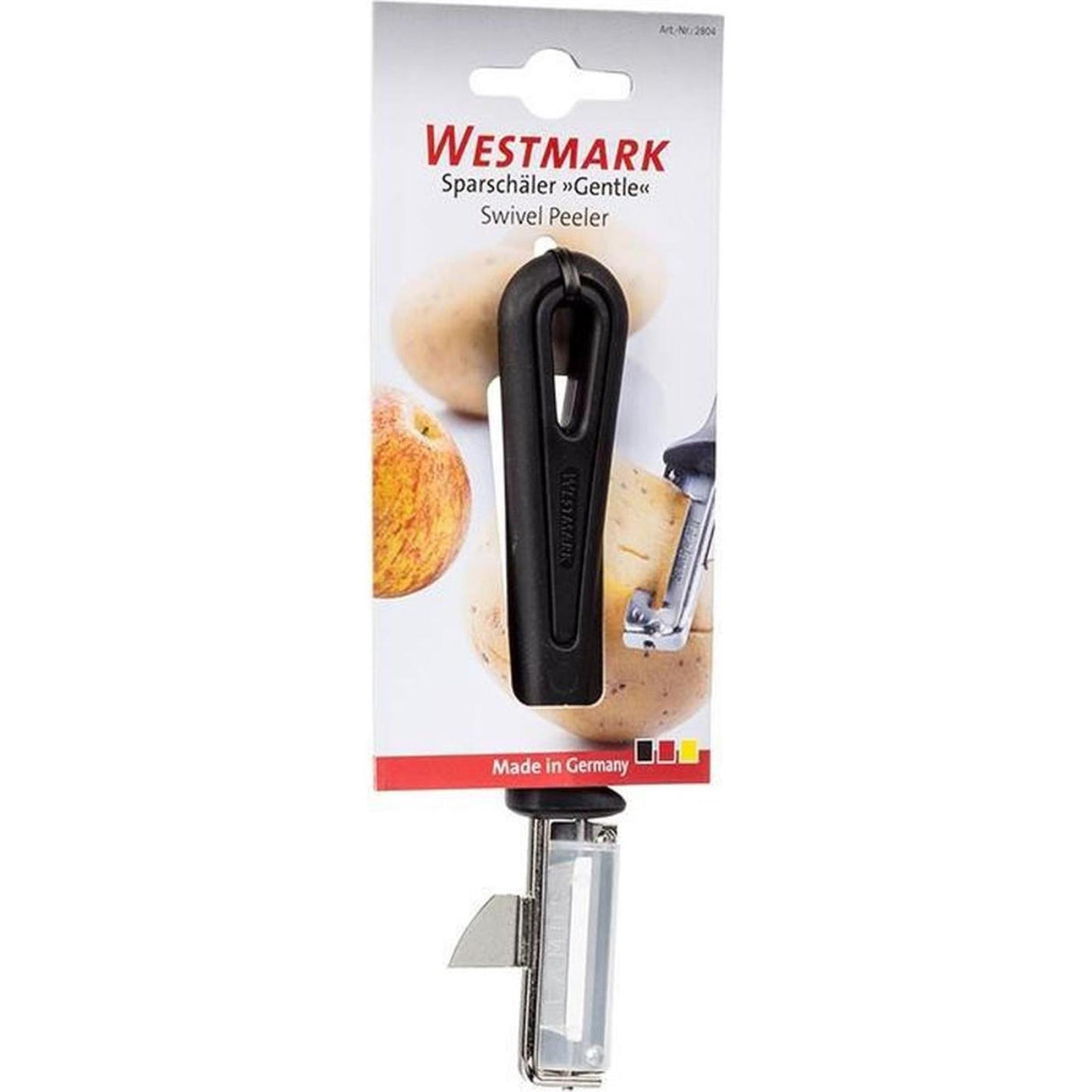 Westmark Schwenkschäler schwarz