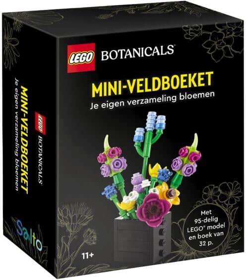Deltas Lego Botanicals Feldstrauß mit 95 Teilen