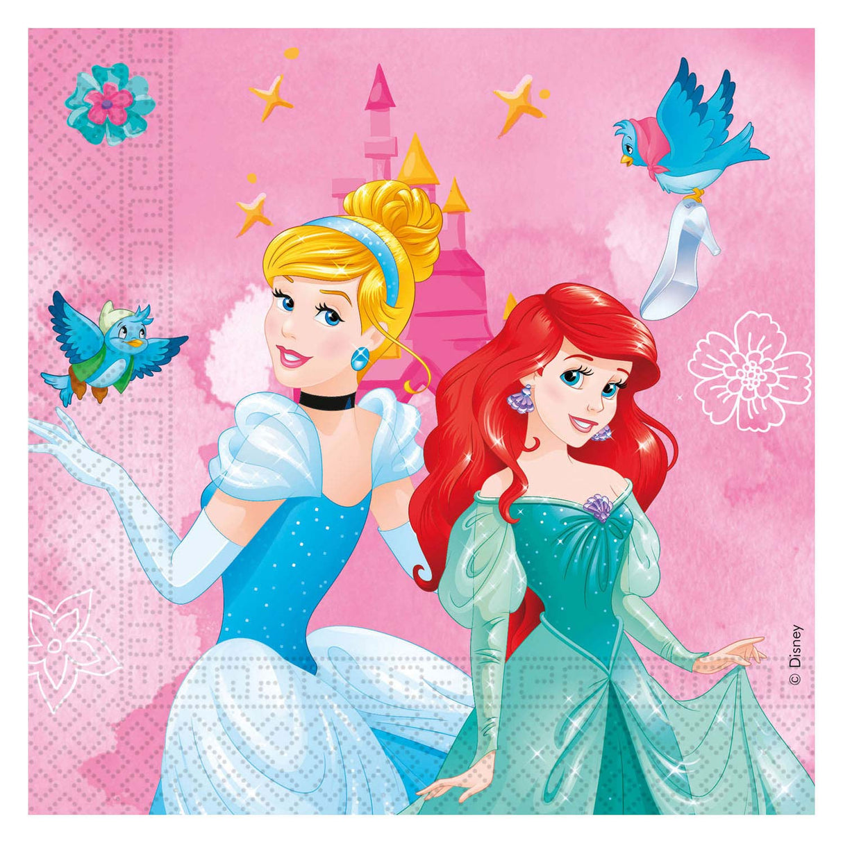 Globos Papierservietten FSC Disney Princess Live Your Story, 20 Stück.